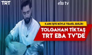 Kars işte böyle temsil edilir! Tolgahan Tiktaş TRT EBA TV’de