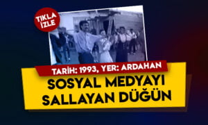 Tarih 1993: Sosyal medyayı sallayan Ardahan düğünü!