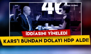 Ümit Özdağ iddiasını yineledi: Ne yazık ki Kars’ı bundan dolayı HDP aldı