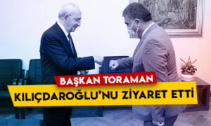 CHP Kars İl Başkanı Taner Toraman, Kılıçdaroğlu’nu ziyaret etti