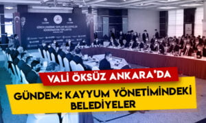 Kars Valisi Türker Öksüz, ‘Görevlendirme Yapılan Belediyeler (Kayyum) Koordinasyon Toplantısı’na katıldı