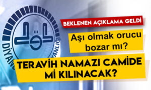 Diyanet İşleri Başkanı Ali Erbaş açıkladı: Teravih namazı camide mi kılınacak?