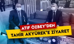Atıf Özbey’den AK Parti Konya Milletvekili Tahir Akyürek’e ziyaret