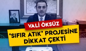 Kars Valisi Türker Öksüz ‘Sıfır Atık’ projesine dikkat çekti