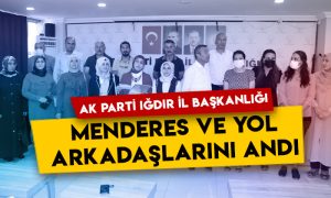 AK Parti Iğdır İl Başkanlığı, Adnan Menderes ve yol arkadaşlarını andı