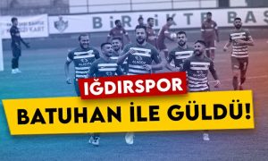 Alagöz Holding Iğdırspor Batuhan Karadeniz ile güldü!