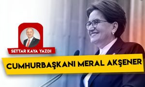 Cumhurbaşkanı Meral Akşener