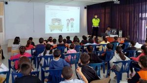 Keban’da öğrencilere trafik eğitimi verildi