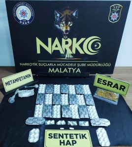 Malatya’da uyuşturucu operasyonunda yakalanan 3 şüpheli tutuklandı
