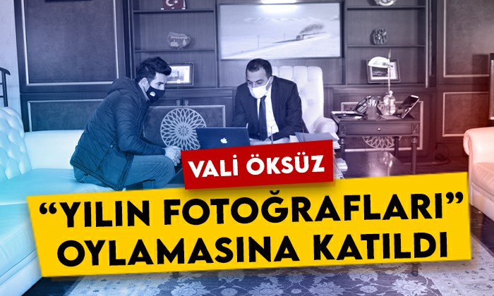 Kars Valisi Türker Öksüz, AA’nın “Yılın Fotoğrafları” oylamasına katıldı