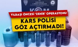 Yılbaşı öncesi ‘zehir’ operasyonu: Kars polisi göz açtırmadı!