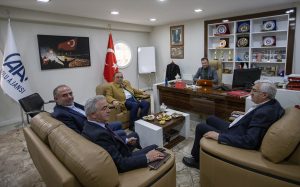 AK Parti Erzurum İl Başkanı Öz’den AA Erzurum Bölge Müdürü Bekar’a ziyaret