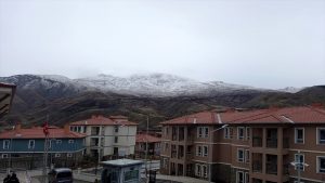 Elazığ’da kar yağışı