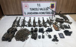 Tunceli’de 9 teröristin etkisiz hale getirildiği operasyonda 6 sığınak imha edildi