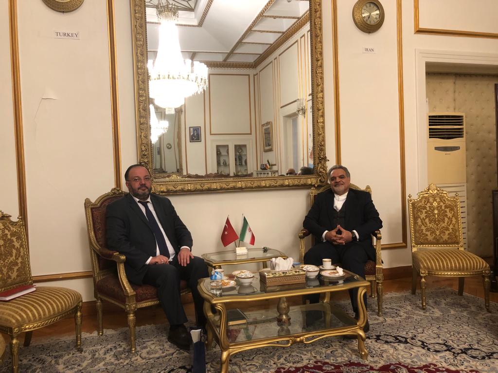 Atıf Özbey’den İran Büyükelçisi Mohammad Farazmand’a ziyaret