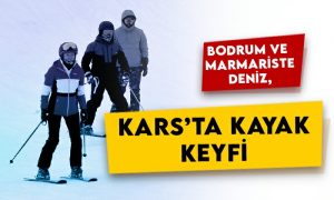 Bodrum ve Marmaris’te deniz, Kars’ta kayak keyfi