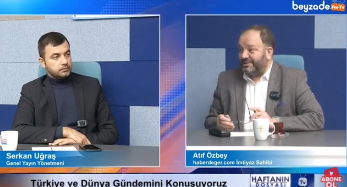 Atıf Özbey Beyzade FM-TV’ye konuk oldu