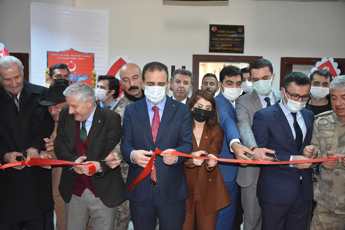 Hakkari’de TSKGV Fahri Tanıtım Kurulu Bürosu açıldı