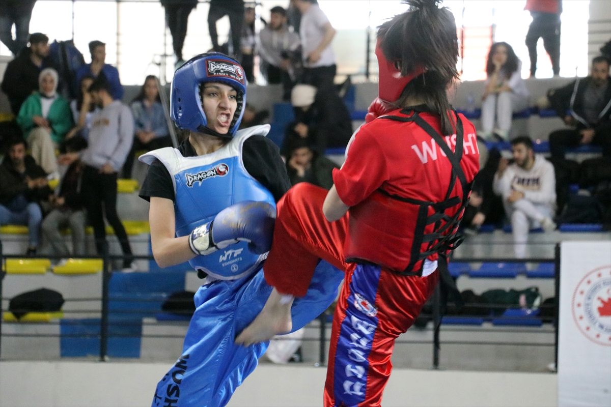 Ağrı’da “Wushu Türkiye Şampiyonası” ikinci gününde devam ediyor