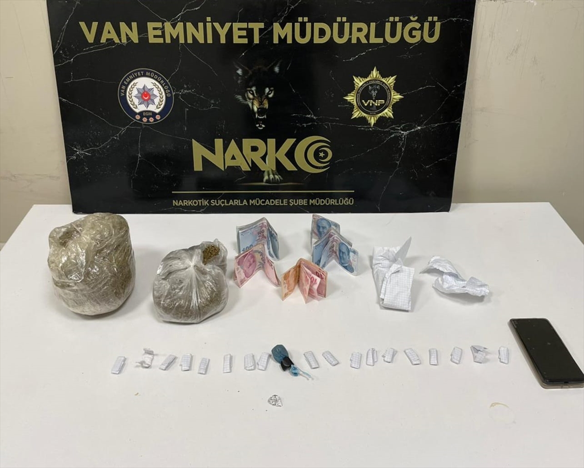 Van’da uyuşturucu operasyonlarında 11 şüpheli gözaltına alındı