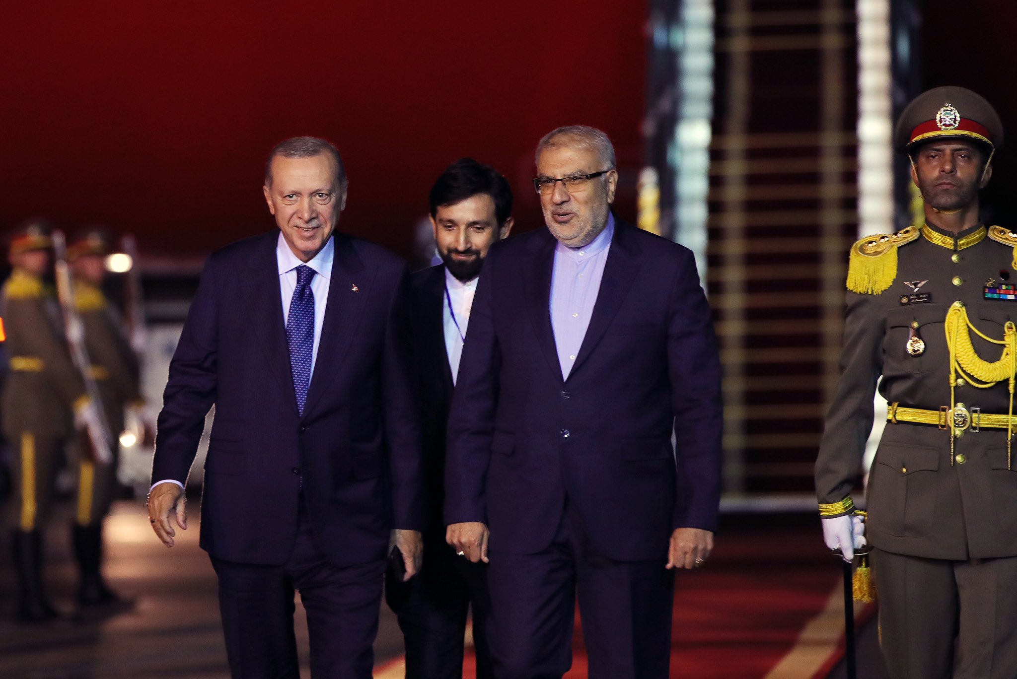 Cumhurbaşkanı Erdoğan, İran’a gitti