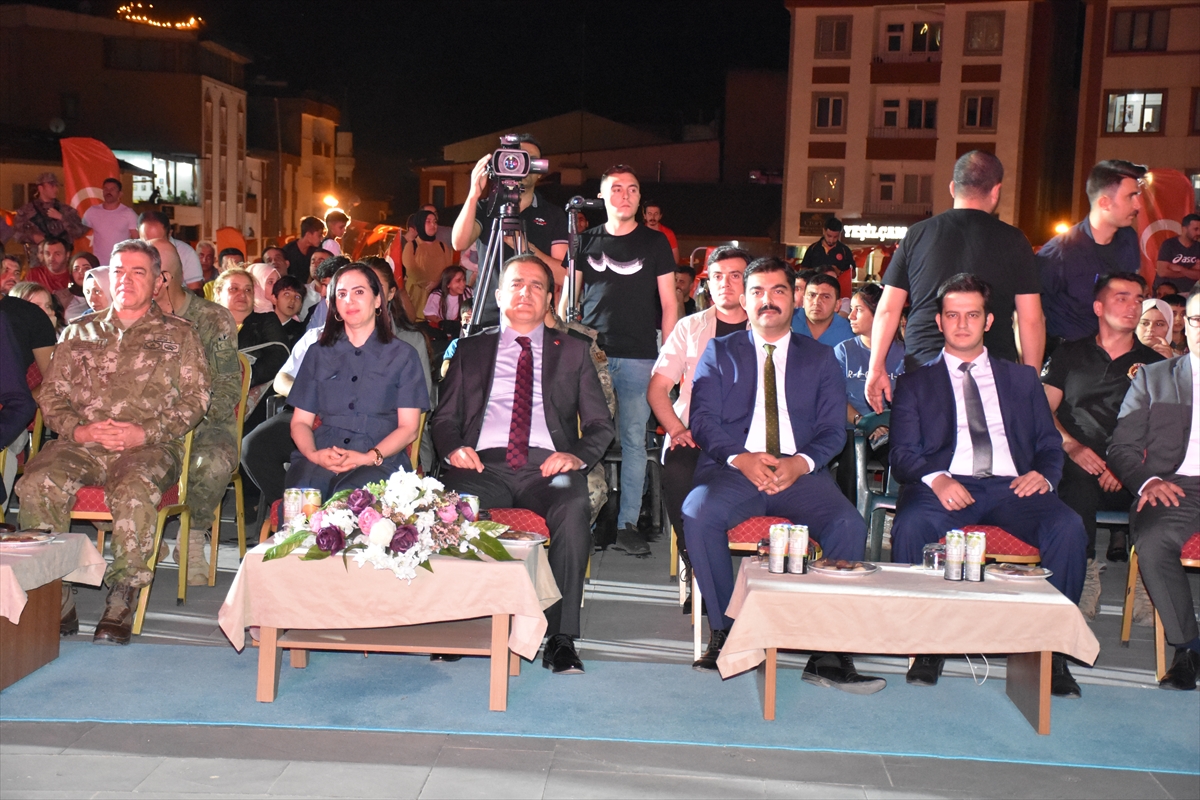 Van, Bitlis, Muş ve Hakkari’de 15 Temmuz Demokrasi ve Milli Birlik Günü etkinlikleri düzenlendi