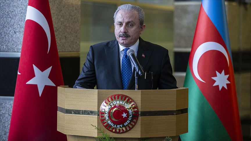 TBMM Başkanı Şentop’tan Azerbaycanlı mevkidaşına ‘Laçin’ tebriği