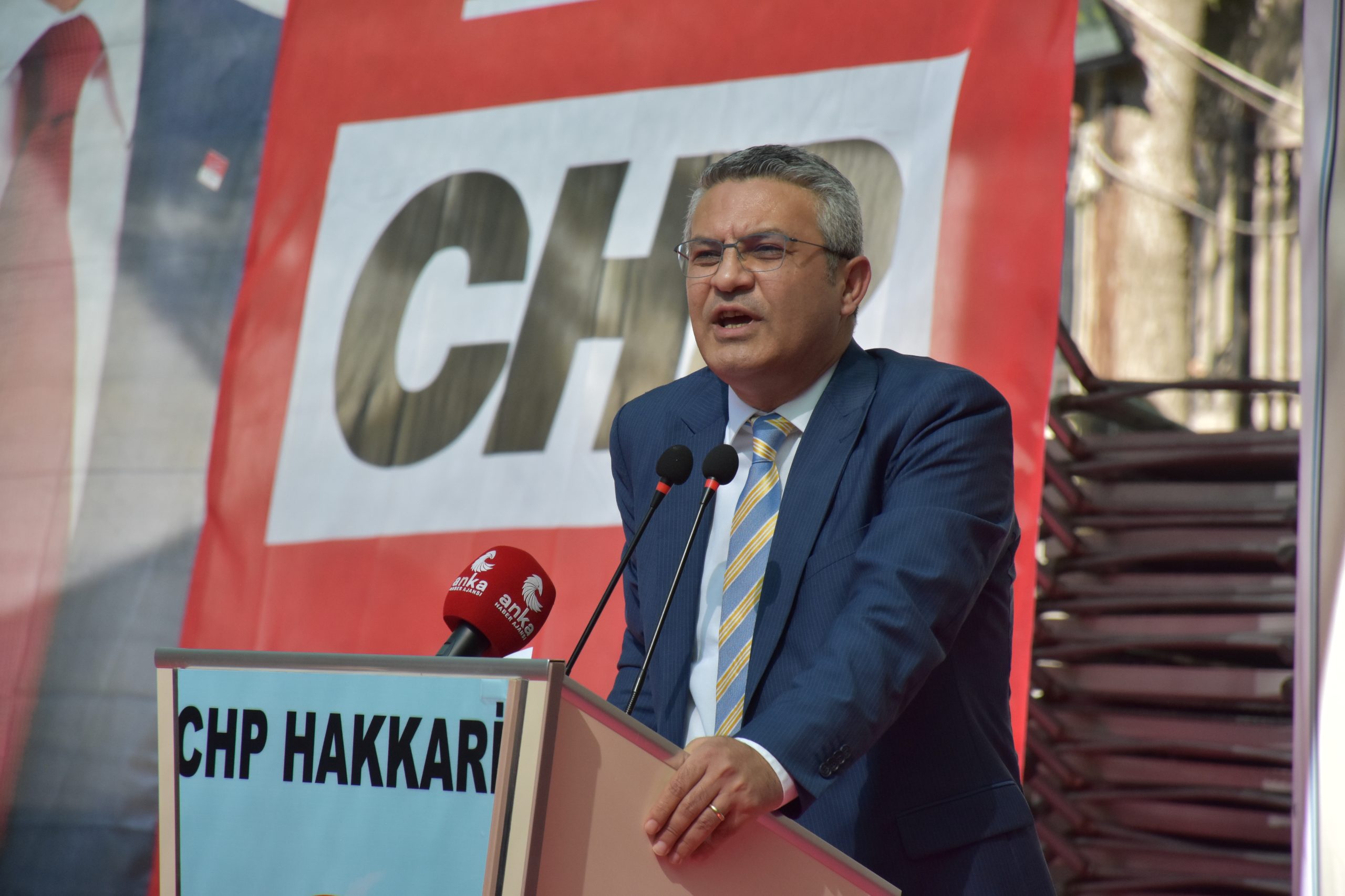 CHP Genel Başkan Yardımcısı Salıcı, partisinin Hakkari’deki üye katılım töreninde konuştu: