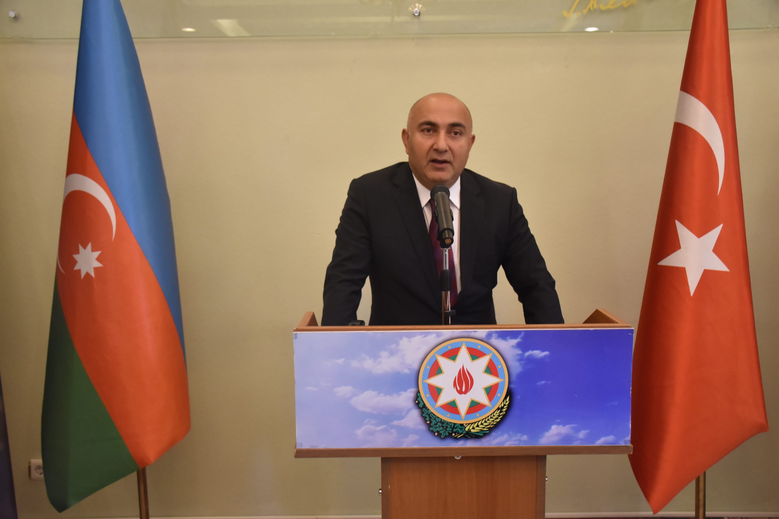 Azerbaycan’ın bağımsızlığının 31. yılı Kars’ta kutlandı
