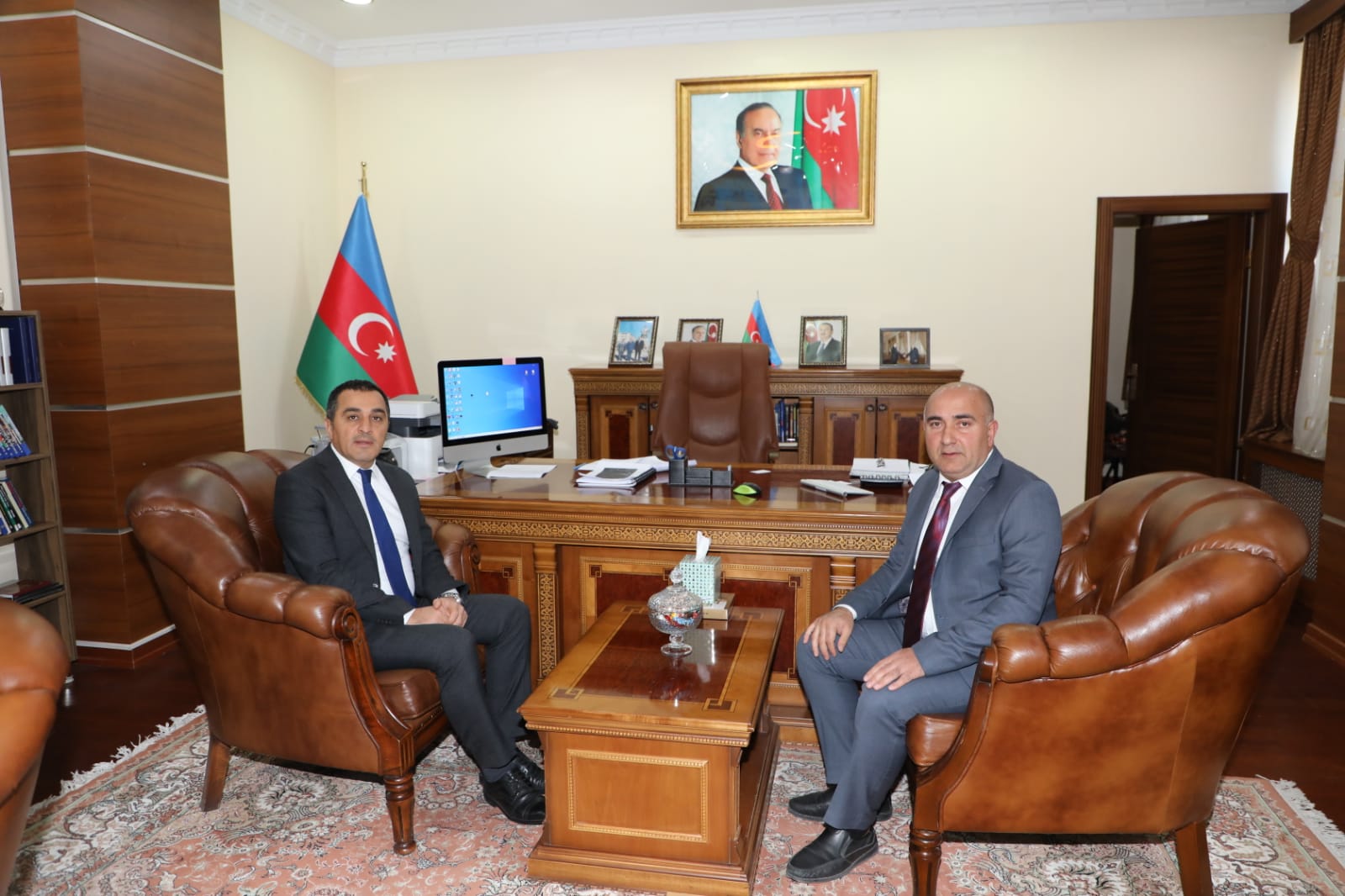 Vali Öksüz’den Azerbaycan Başkonsolosluğuna ziyaret