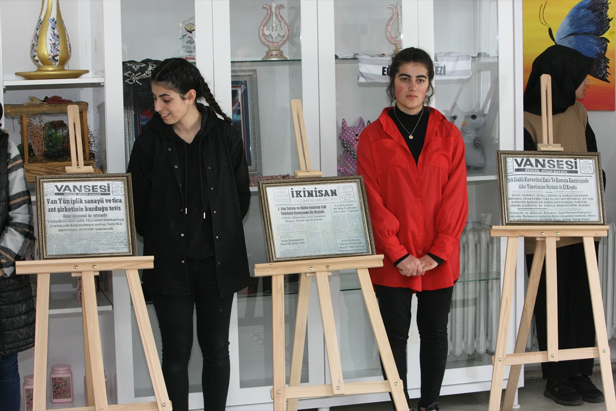 Özalp’ta “Van Tarihi Dijitalleştiriliyor” projesinin sergisi açıldı