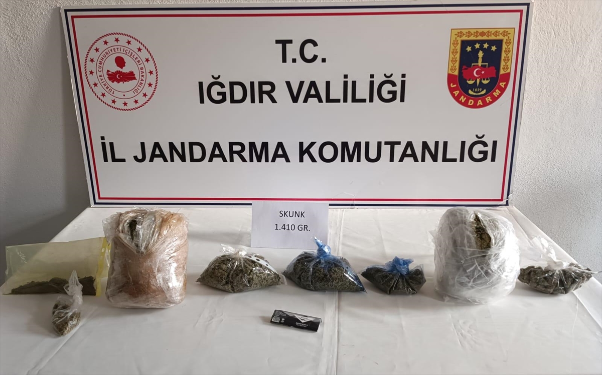 Iğdır’da uyuşturucu ticareti iddiasıyla 3 zanlı tutuklandı