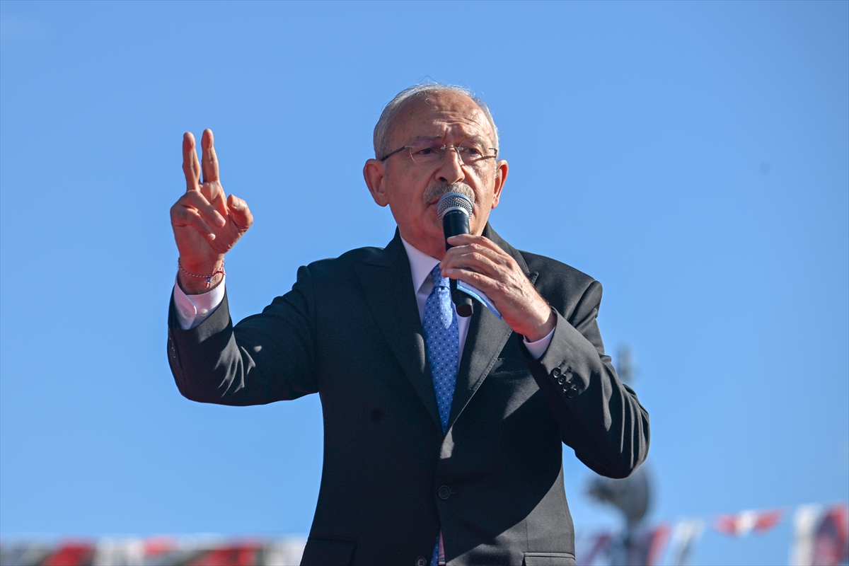 Cumhurbaşkanı adayı ve CHP Genel Başkanı Kılıçdaroğlu, Van mitinginde konuştu: