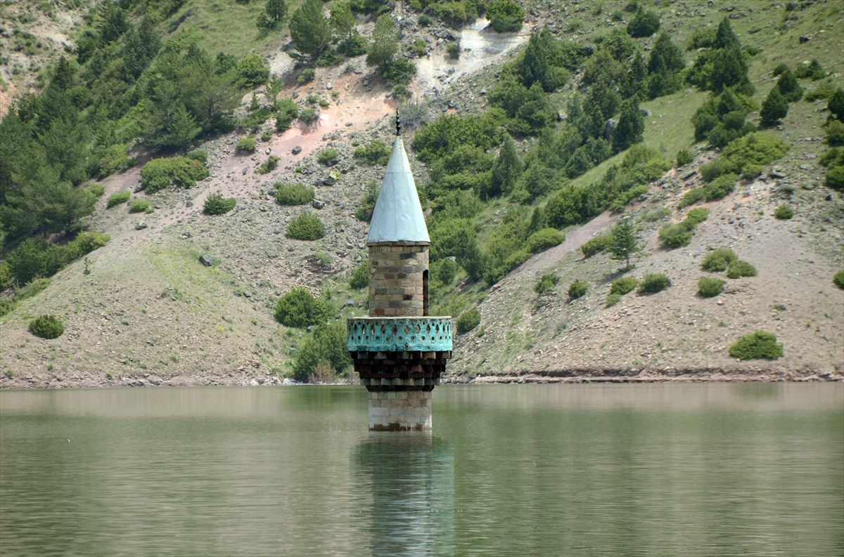 Kars’taki Karakurt HES Barajı’nda su seviyesi yükseldi