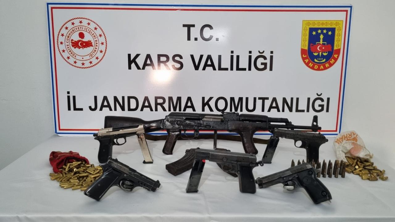 Kars'ta silah kaçakçılarına yönelik