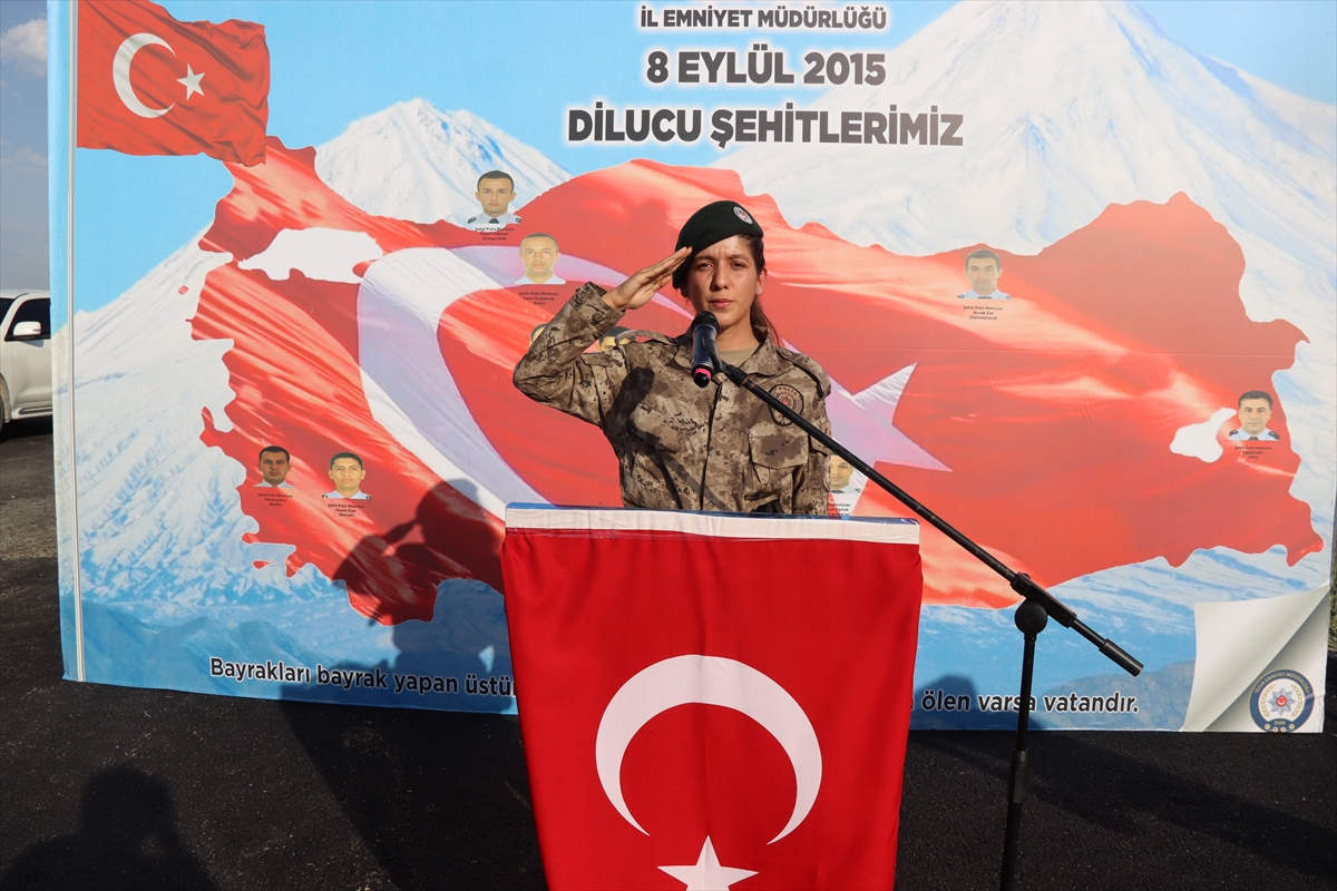 Iğdır’da 8 yıl önce PKK’nın saldırısında şehit olan 13 polis anıldı