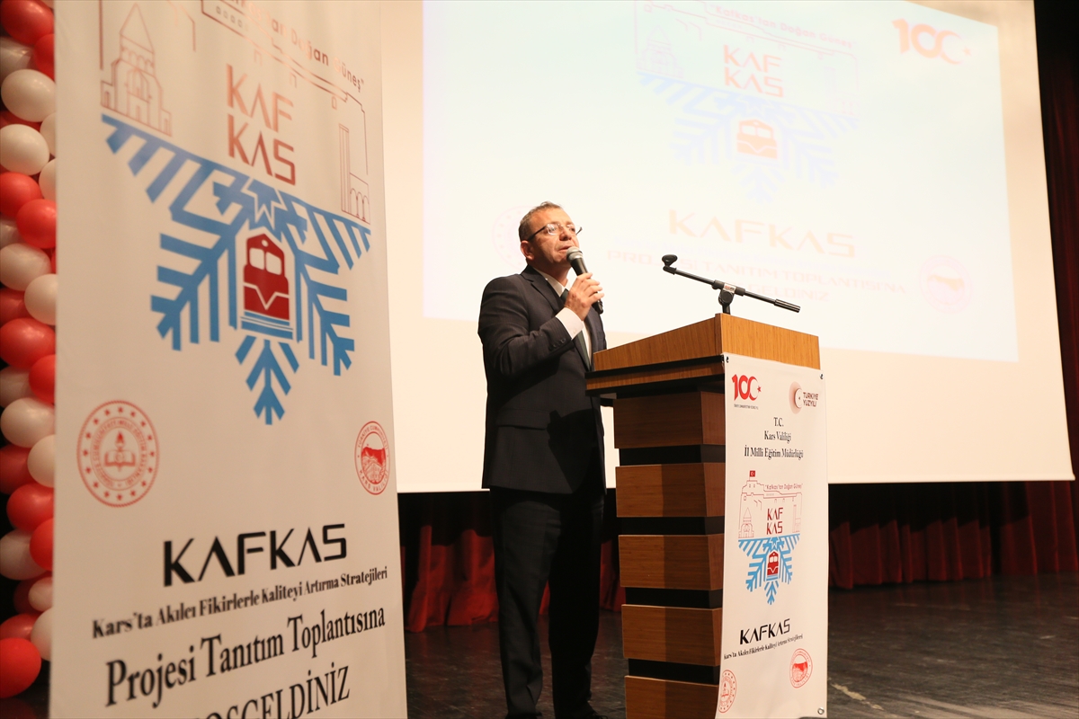 Kars’ta eğitimde başarı için hazırlanan “KAFKAS” projesi tanıtıldı
