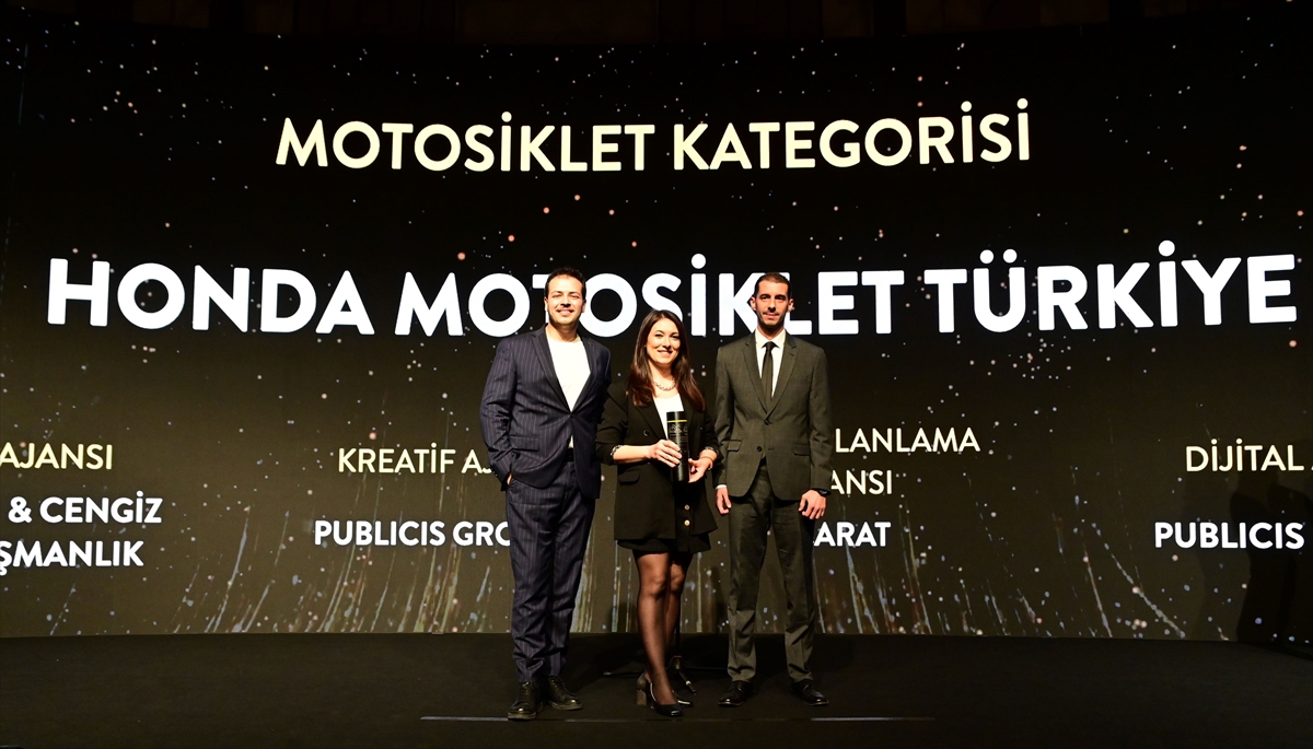 Honda Motosiklet'e “Yılın En İtibarlı Markası” ödülü