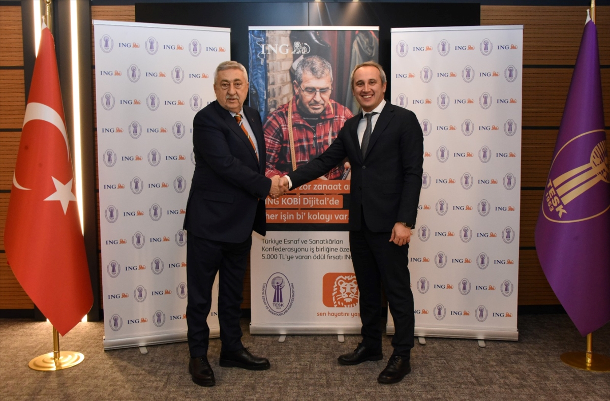 ING Türkiye, TESK işbirliğiyle esnaflara destek oluyor