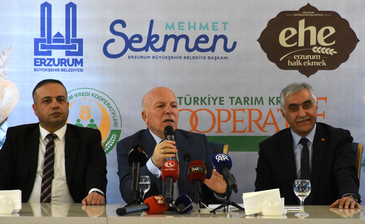 Erzurum'da imzalanan protokolle ekmeğin tanesi 4 liradan satılacak
