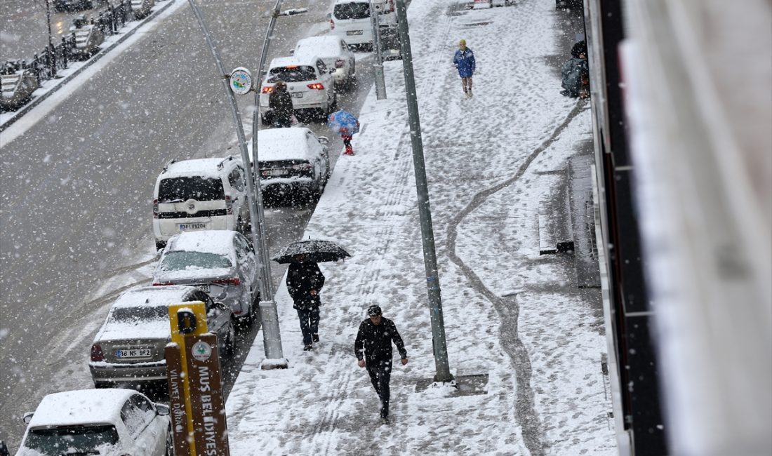 Van, Muş ve Bitlis’te kar nedeniyle 159 yerleşim yerinin yolu kapandı