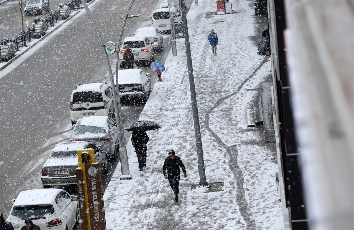 Van, Muş ve Bitlis’te kar nedeniyle 159 yerleşim yerinin yolu kapandı