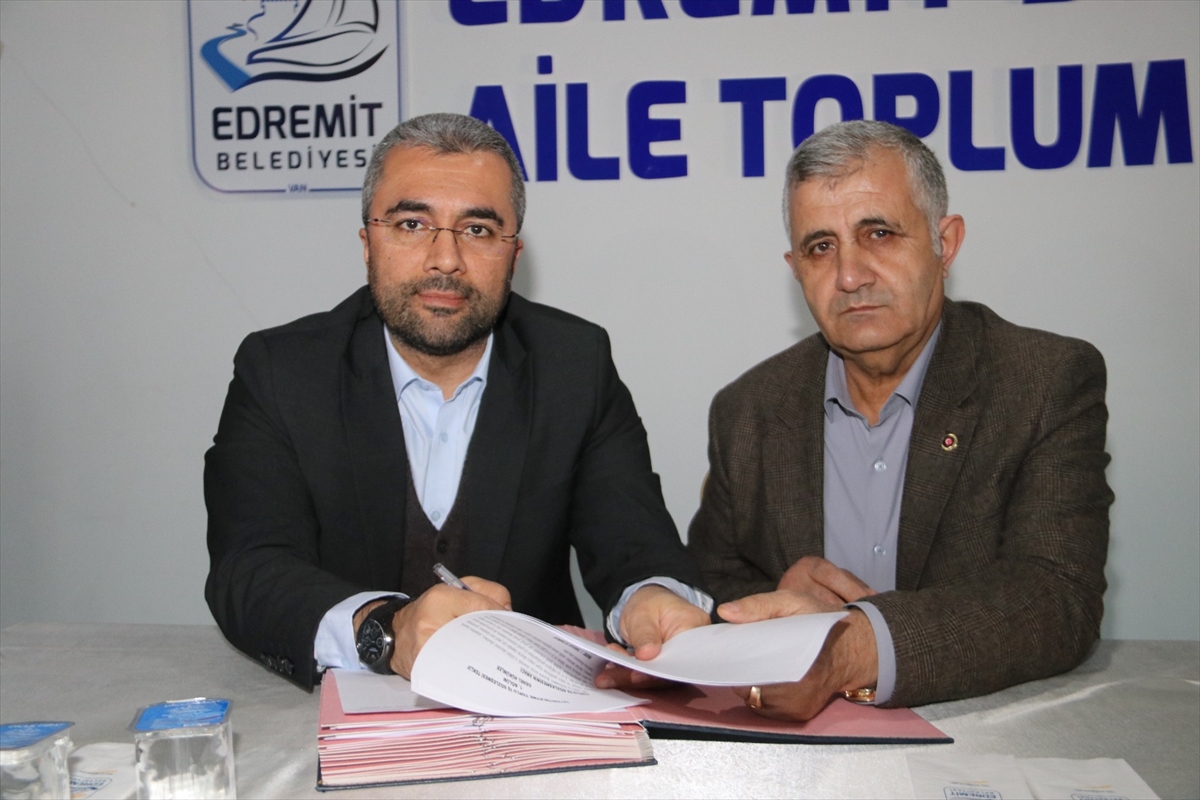 Van'ın Edremit Belediyesinde Toplu İş Sözleşmesi imzalandı