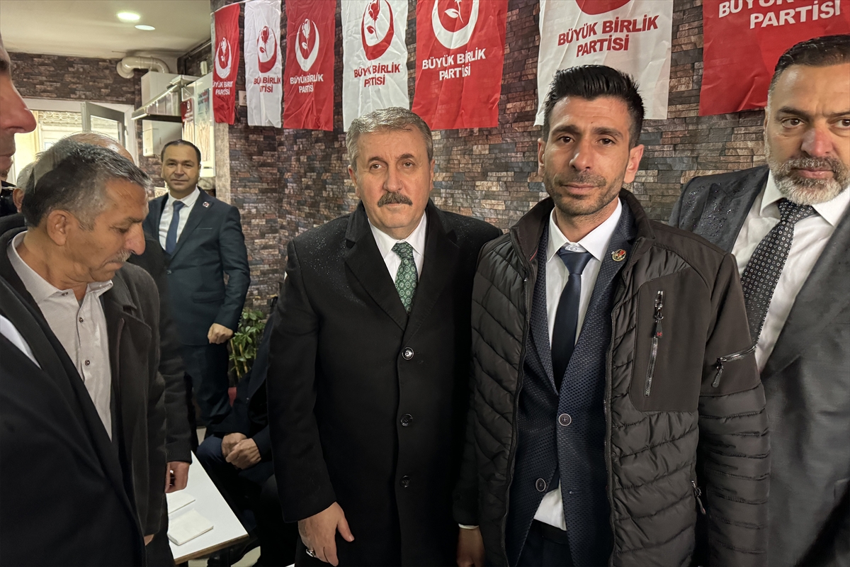BBP Genel Başkanı Destici, Elazığ'da “Büyük Kovancılar Buluşması”nda konuştu: