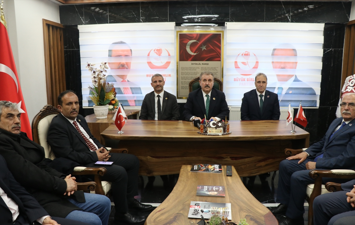 BBP Genel Başkanı Destici, Elazığ'da konuştu: