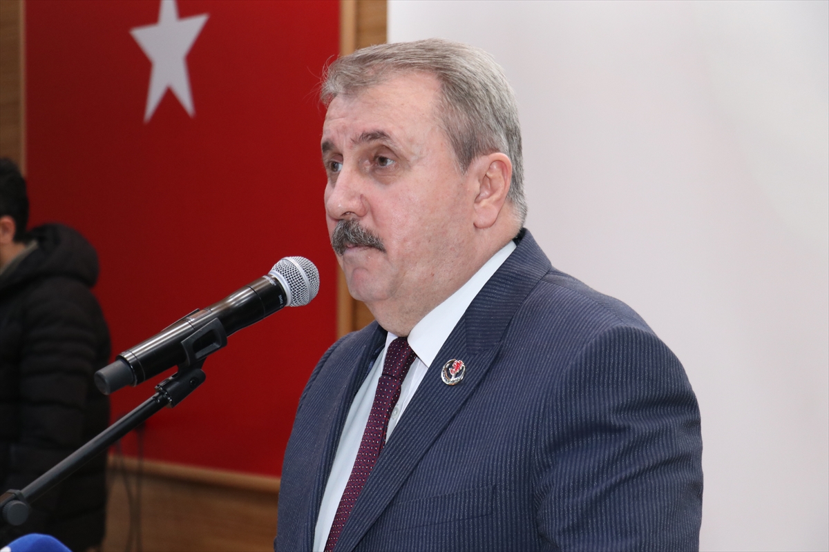 BBP Genel Başkanı Destici, Erzurum'da konuştu: