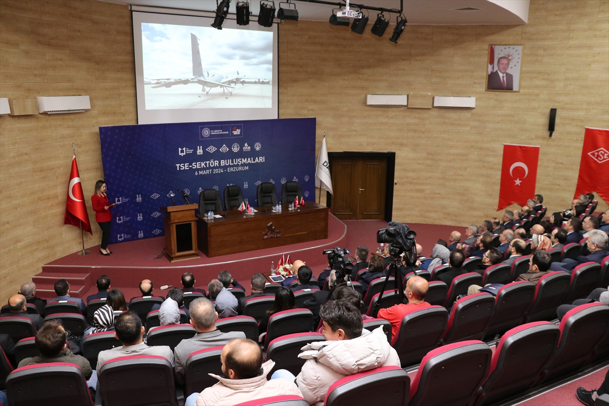 Erzurum'da Türk Standardları Enstitüsü iş insanlarına projelerini anlattı