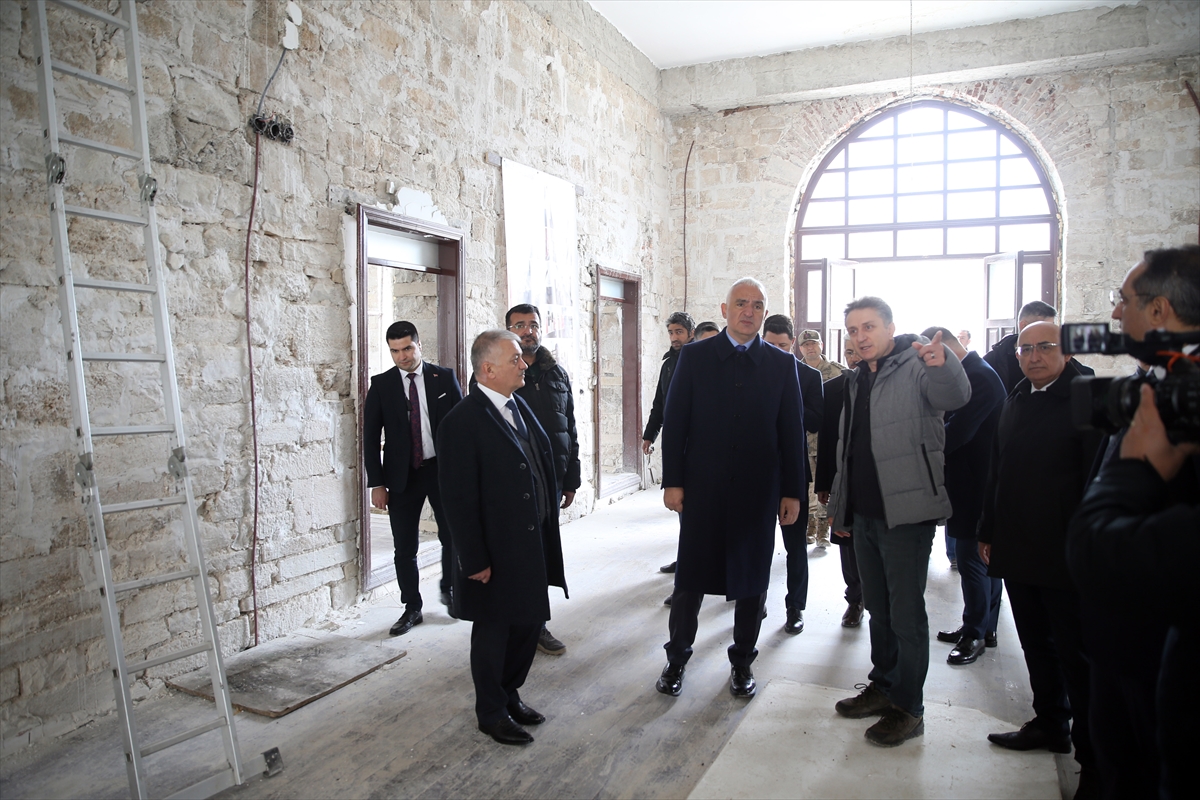 Kültür ve Turizm Bakanı Ersoy, Malatya'da incelemelerde bulundu