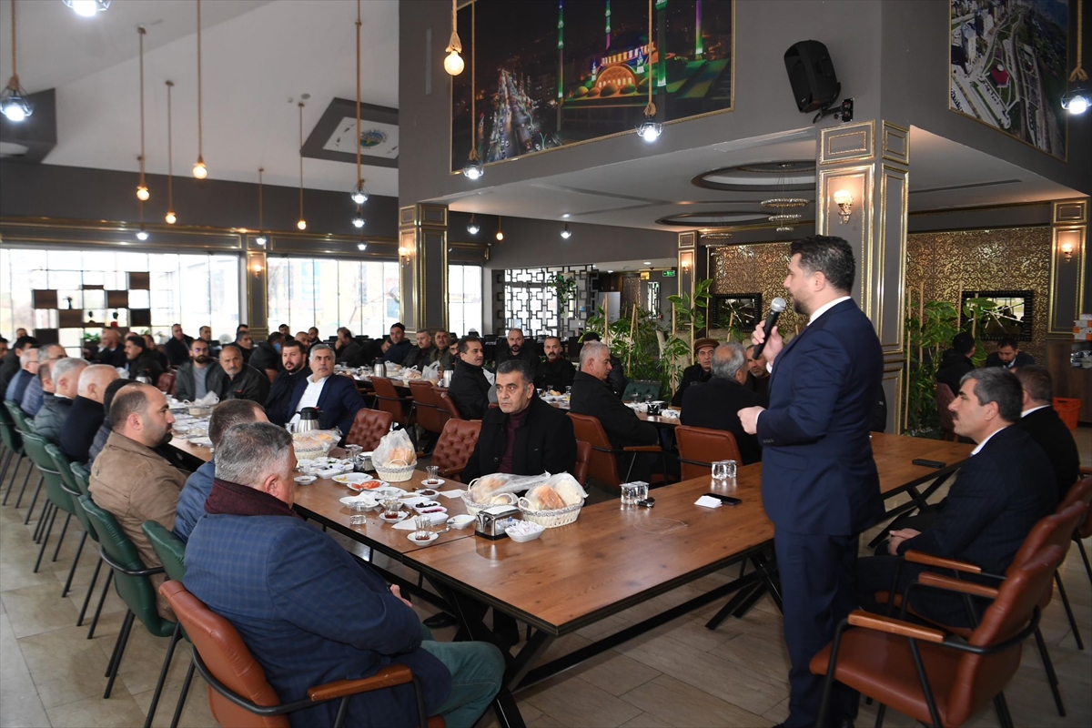 Milletvekili Şimşek ile Belediye Başkanı Asya, muhtar ve muhtar adaylarıyla görüştü
