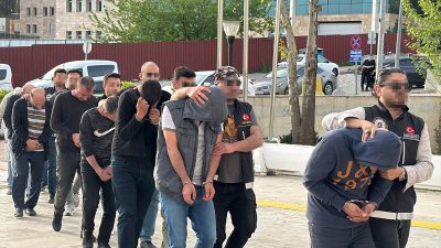 Elazığ'da düzenlenen uyuşturucu operasyonunda 13 şüpheli yakalandı